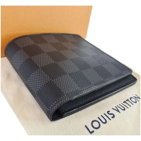 louis vuitton multiple wallet damier graphite|authentic louis vuitton damier wallet.